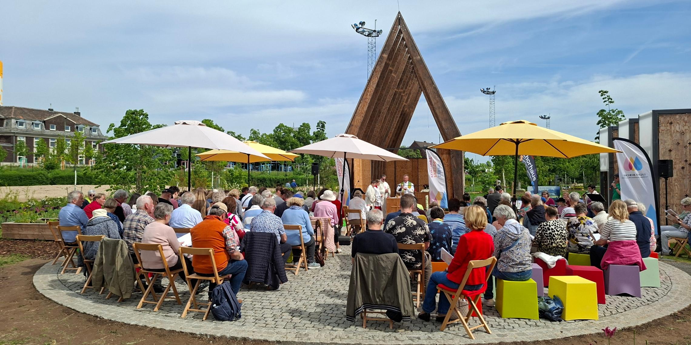 Lichtkirche auf der Landesgartenschau 2026