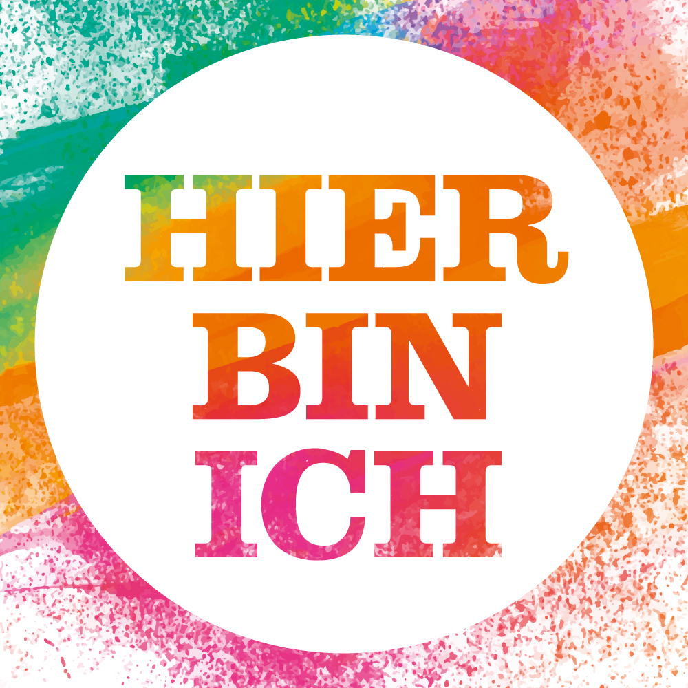 Hier bin ich - Logo