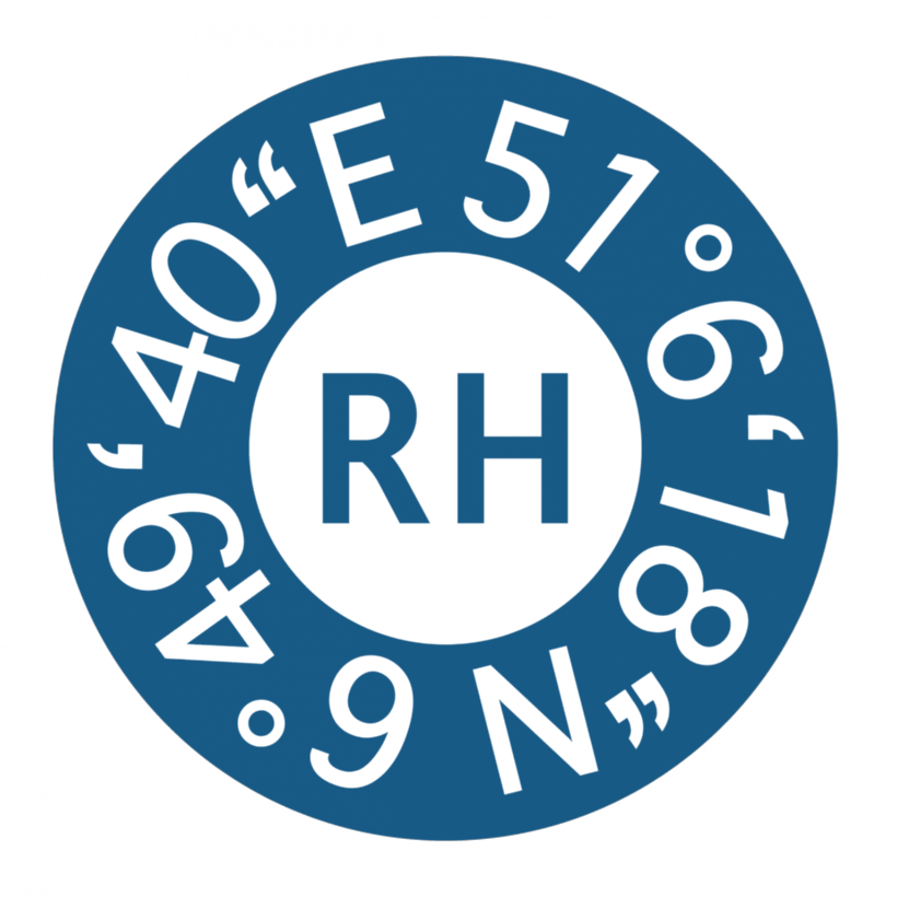 Raphaelshaus Koordinaten-Logo