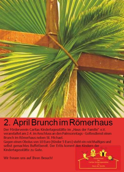 Brunch des Fördervereins der Caritas-Kindertagesstätte am 2. April 2023