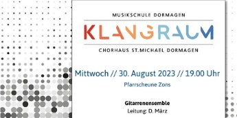 Klangraum-Konzert am 30.08.2023