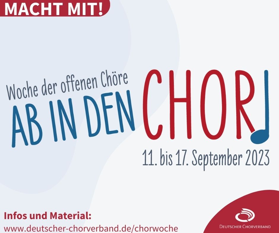Woche der Chöre Logo