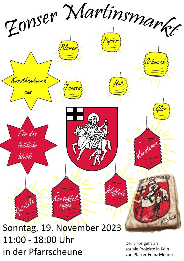 Zonser Martinsmarkt 2023