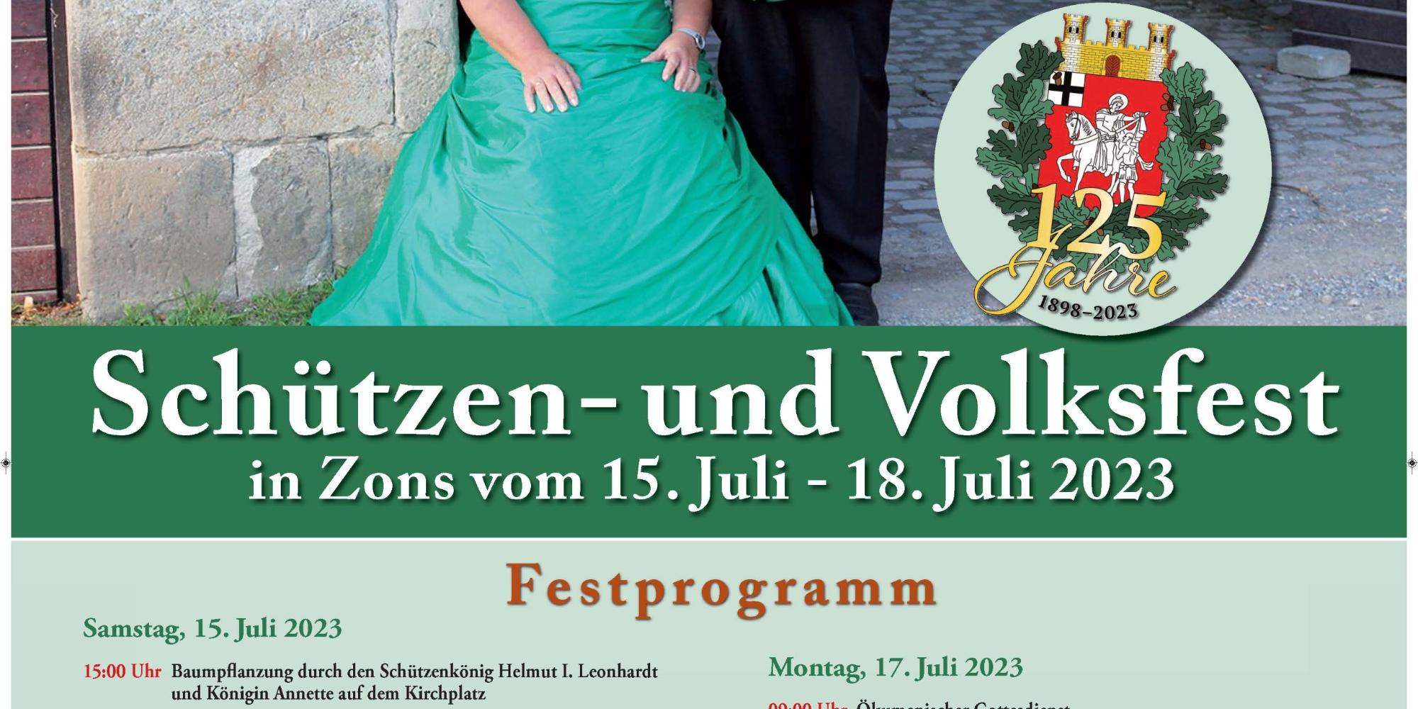 Schützenfest 2023 Zons
