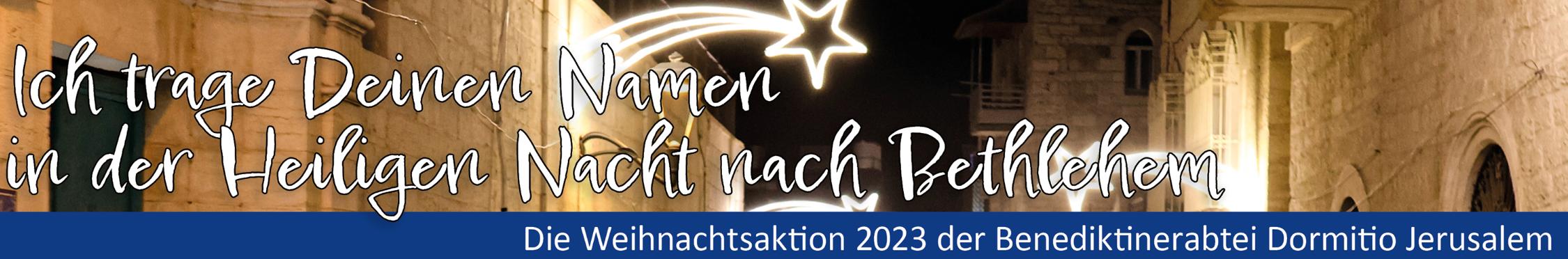 Weihnachtsaktion Dormitio 2023