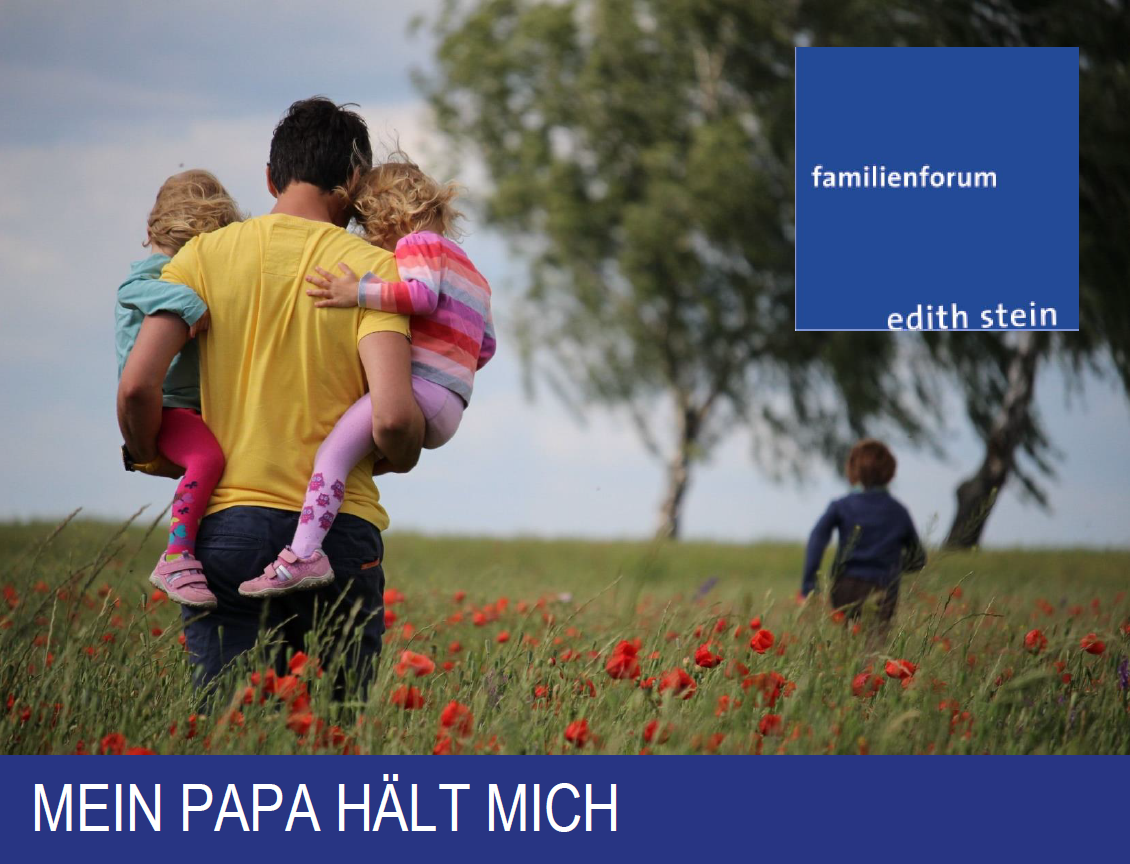 Mein Papa hält mich