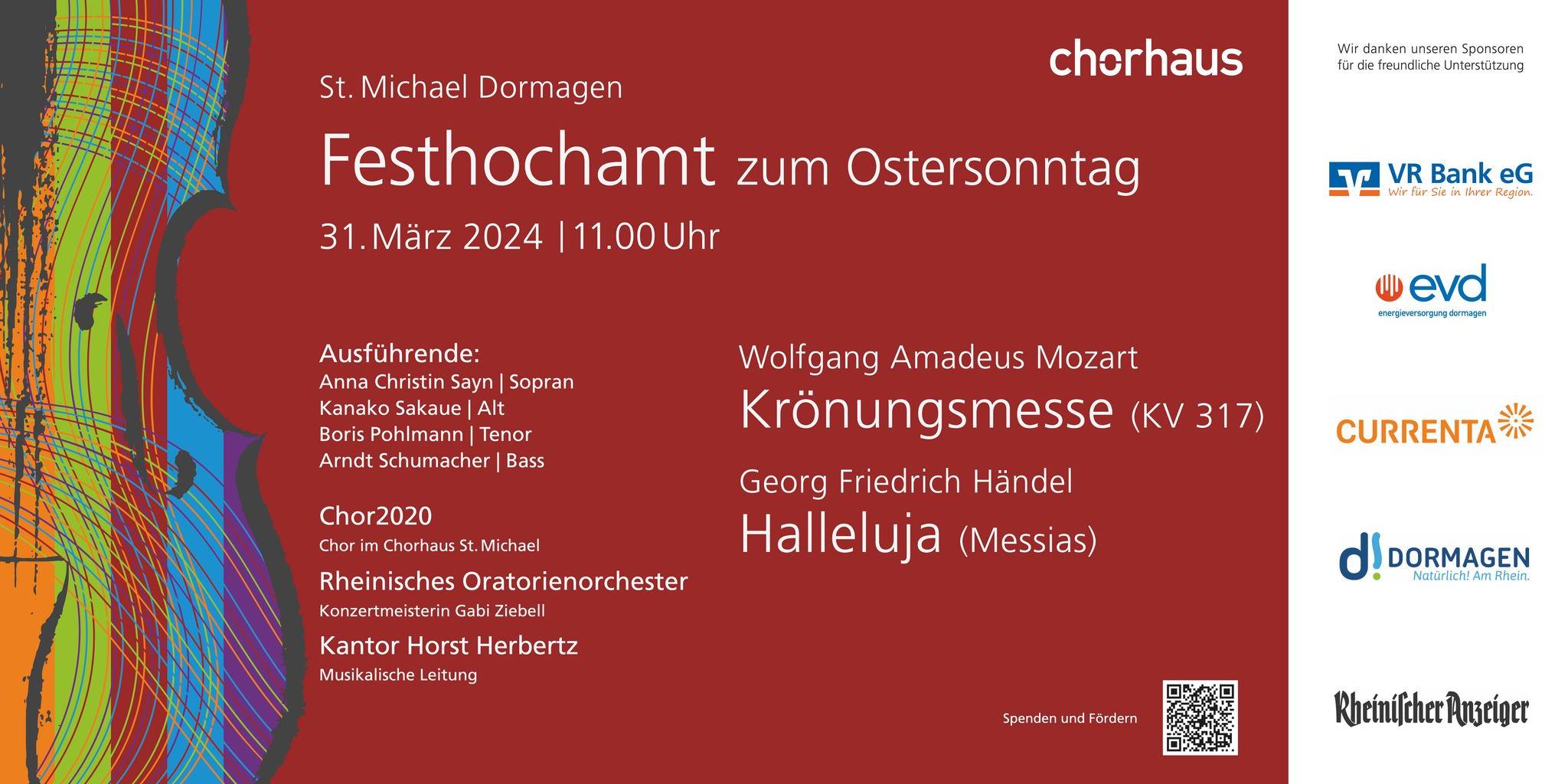 Festhochamt zum Ostersonntag am 31.03.2024