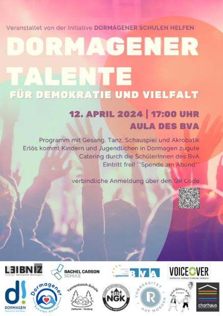 Dormagener Talente für Demokratie und Vielfalt am 12.04.2024