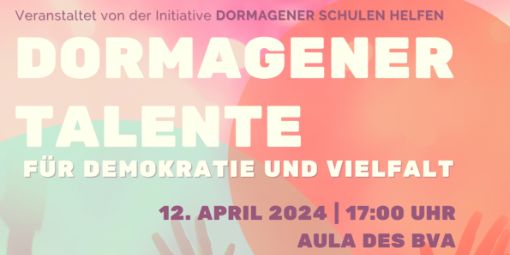 Dormagener Talente für Demokratie und Vielfalt am 12.04.2024