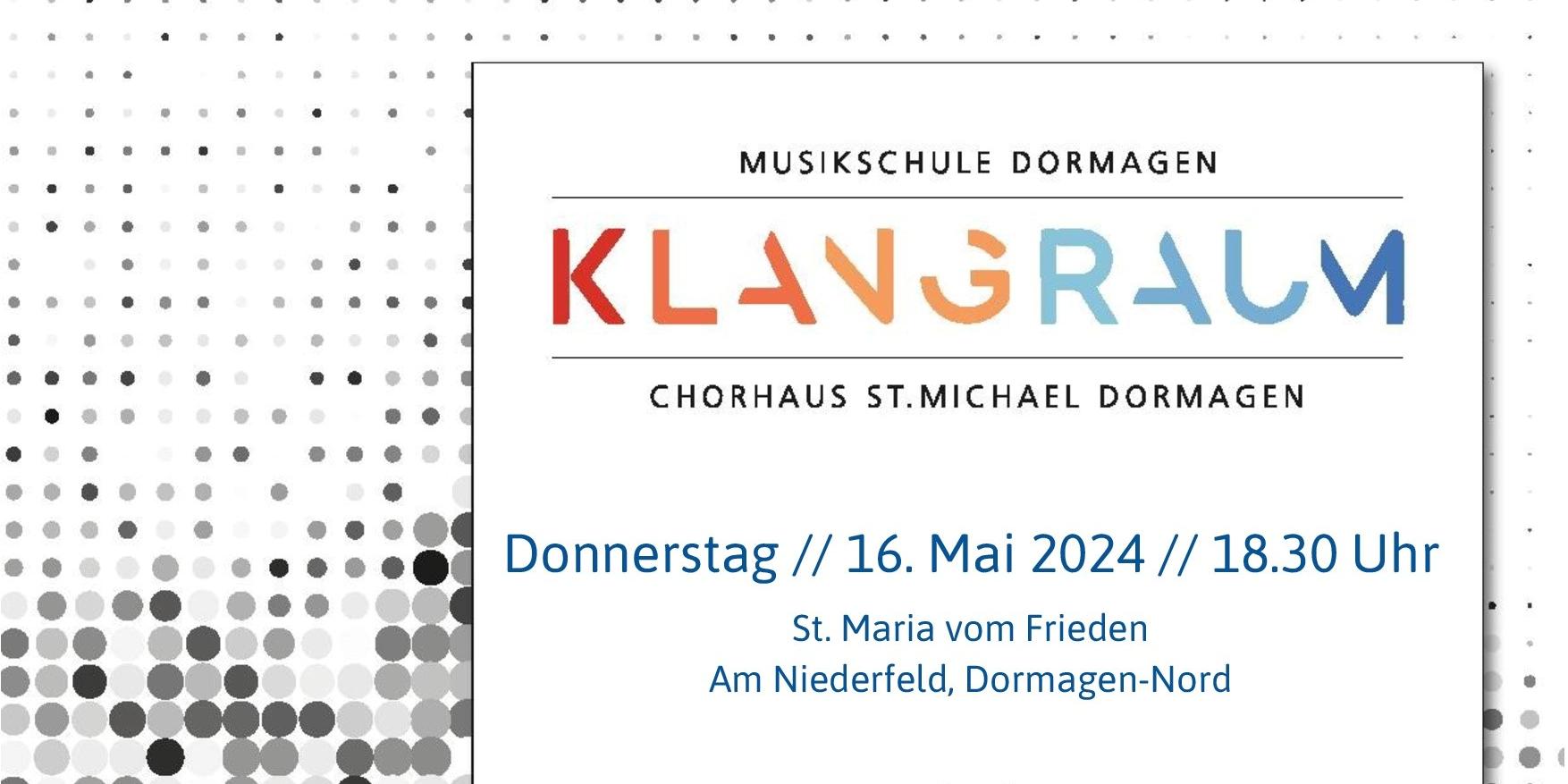 KLANGRAUM Konzert am 16.05.2024