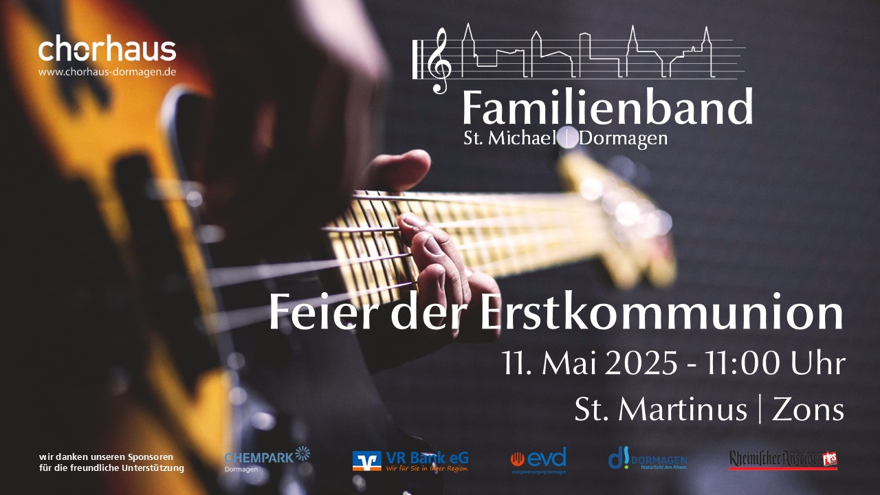 Feier der Erstkommunion in St. Martinus am 11.05.2025