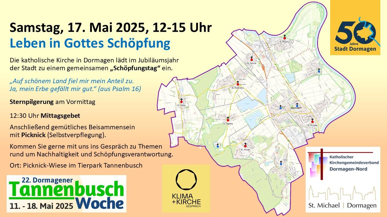 'Schöpfungstag' der Pastoralen Einheit Dormagen am 17.05.2025