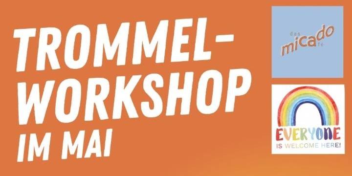 Trommel-Workshop im micado - das Café