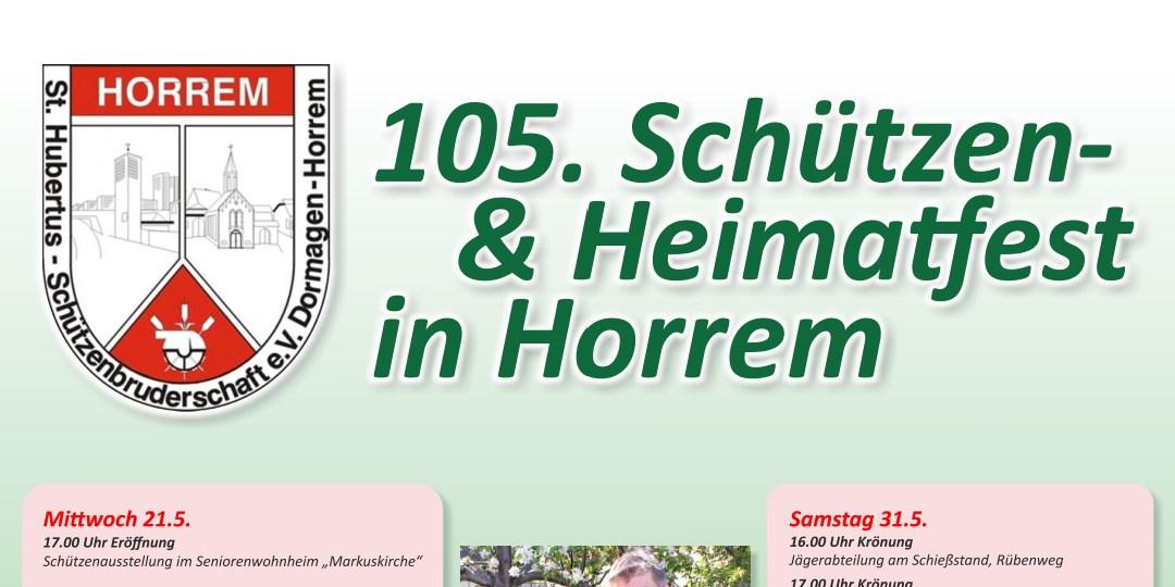 Schützen- und Heimatfest 2025 in Horrem