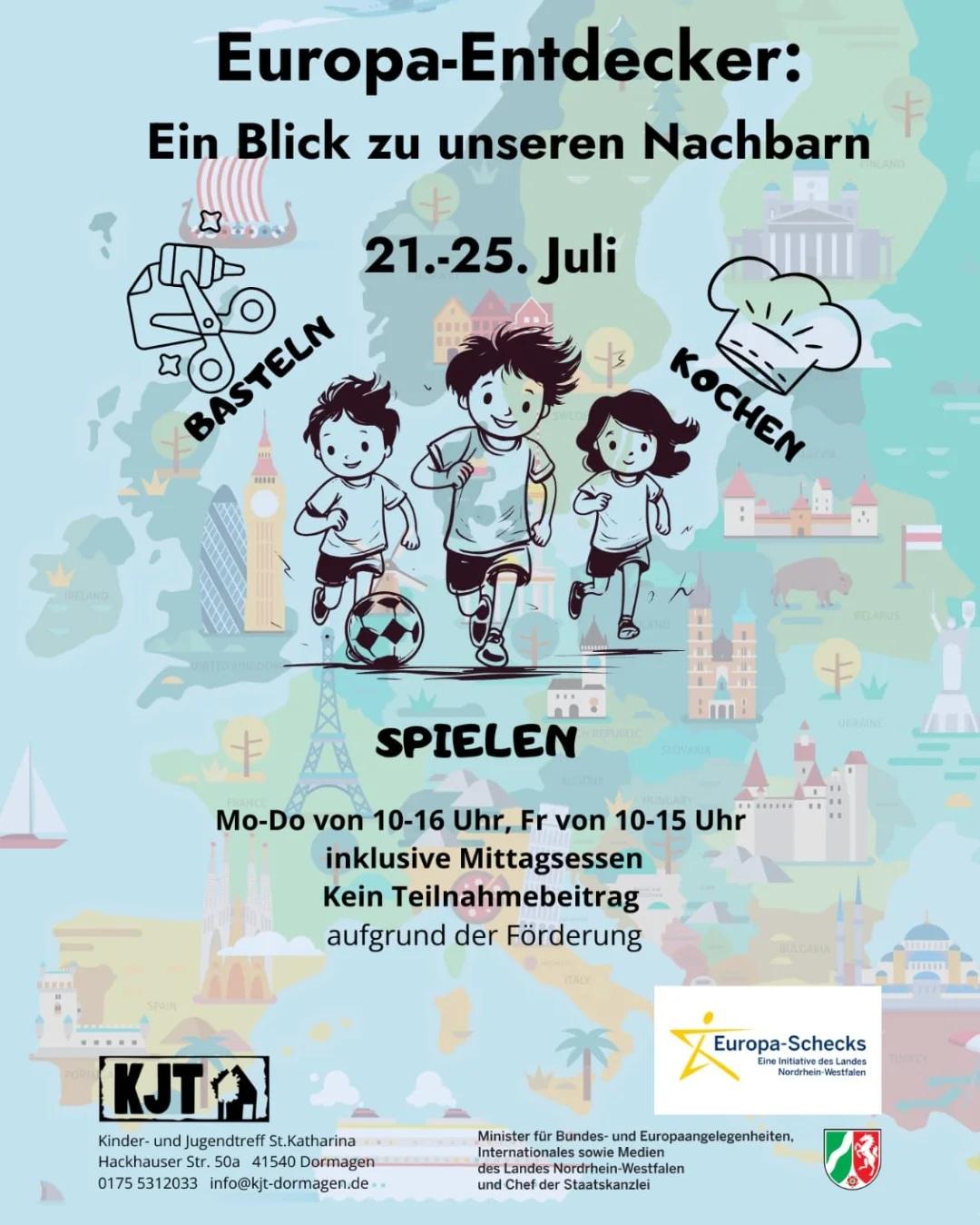 Europa-Entdecker im KJT St. Katharina