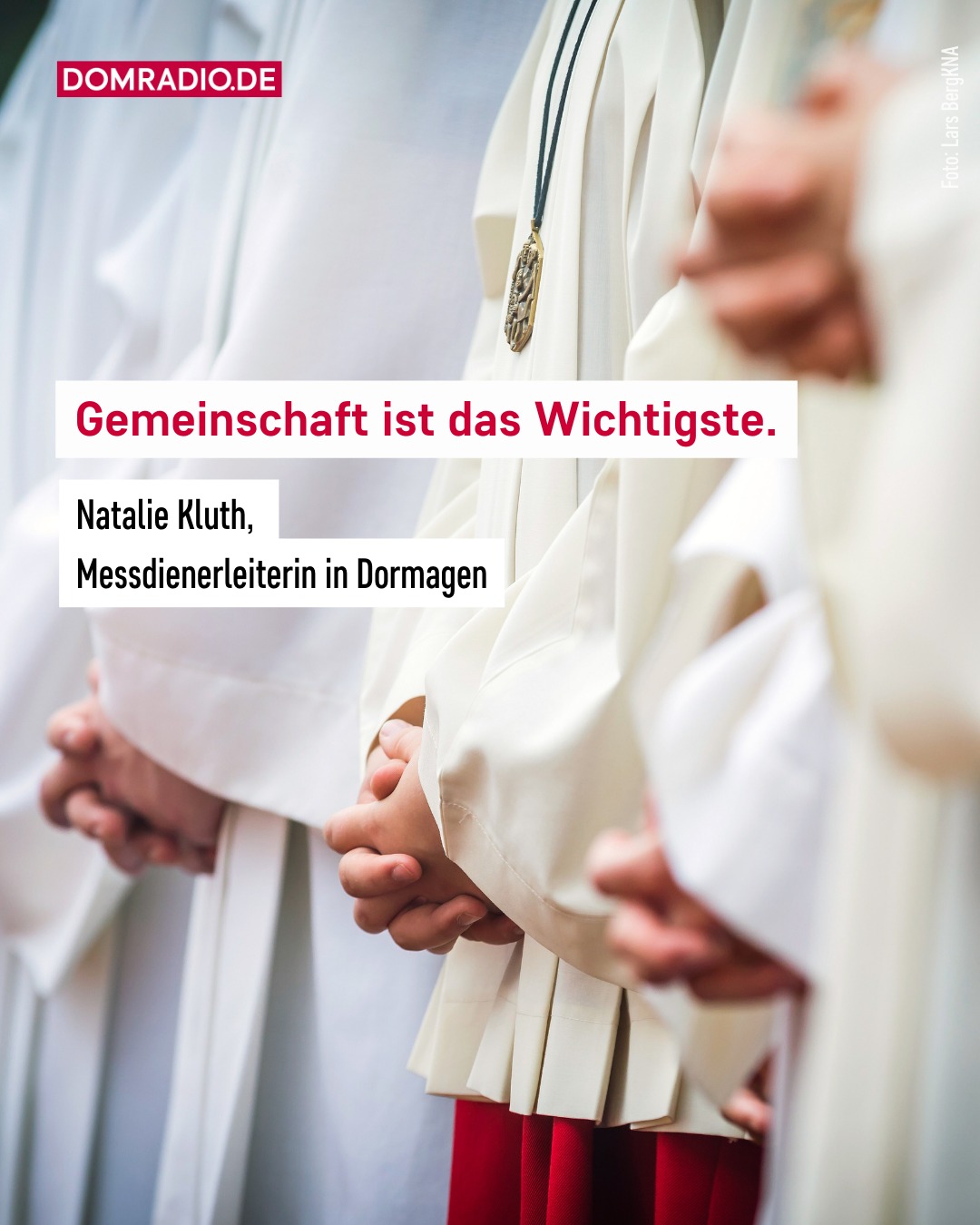 Natalie Kluth im Interview bei domradio.de