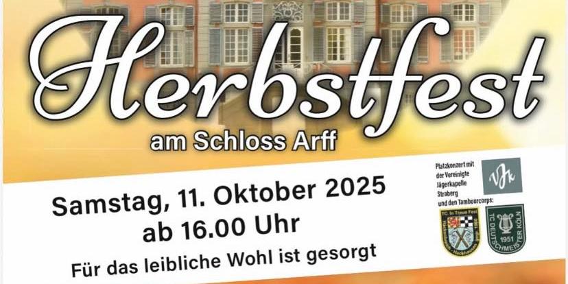 Herbstfest am Schloss Arff 2025