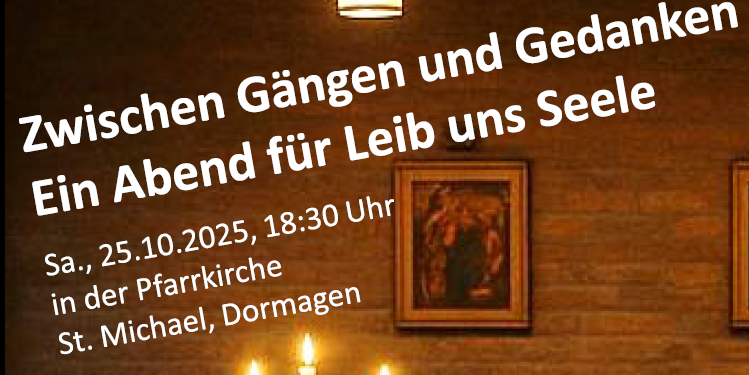 Zwischen Gängen und Gedanken