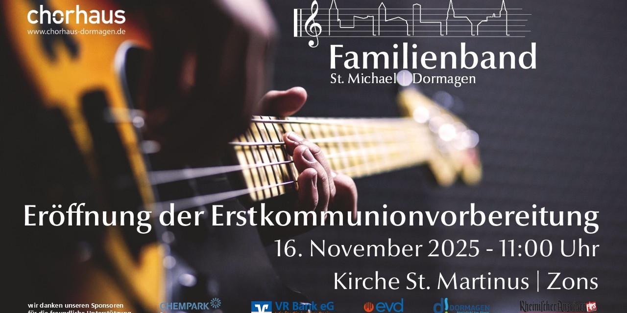 Hl. Messe mit Eröffnung der Erstkommunionvorbereitung in St. Martinus | Zons