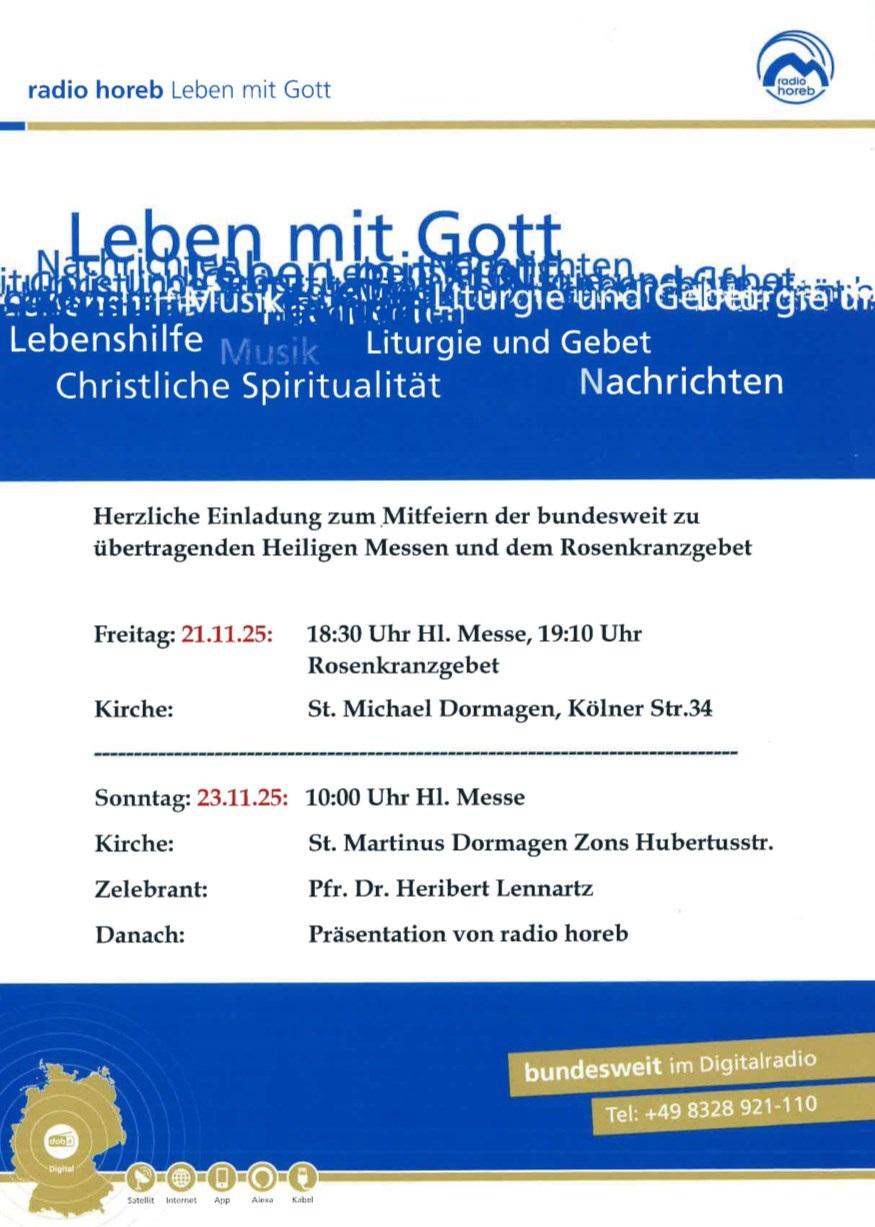 Pfarrei der Woche bei radio horeb