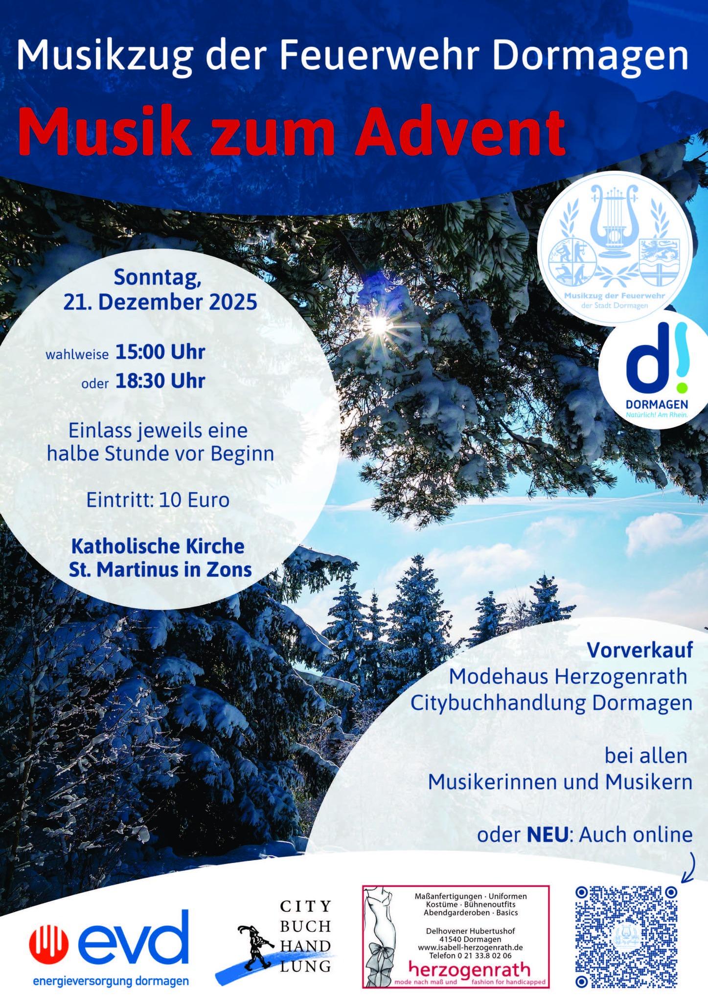 Musik zum Advent am 21.12.2025 in St. Martinus