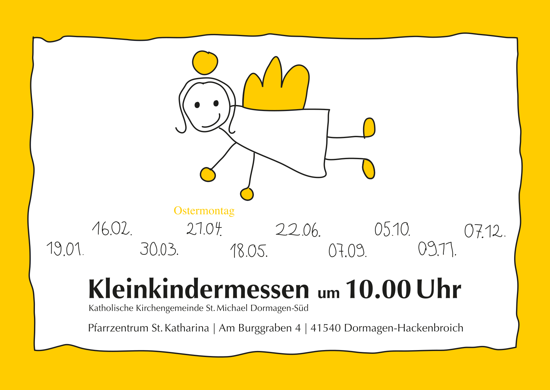 Jahresübersicht der Kleinkindergottesdienste 2025