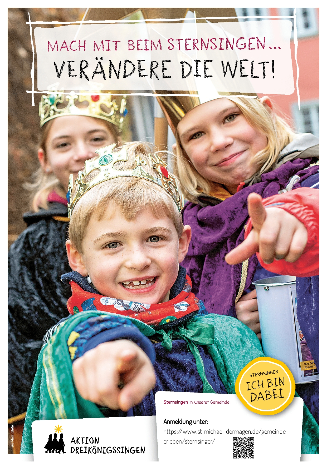 Mach mit beim Sternsingen