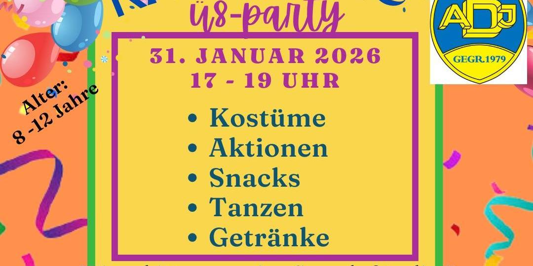 Karnevals Ü8 Party im Micado - das Café