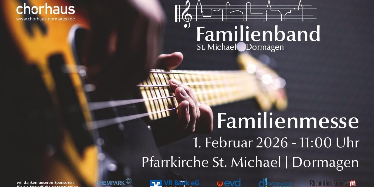 Familienmesse mit der Familienband St. Michael am 01.02.2026 in der Pfarrkirche St. Michael
