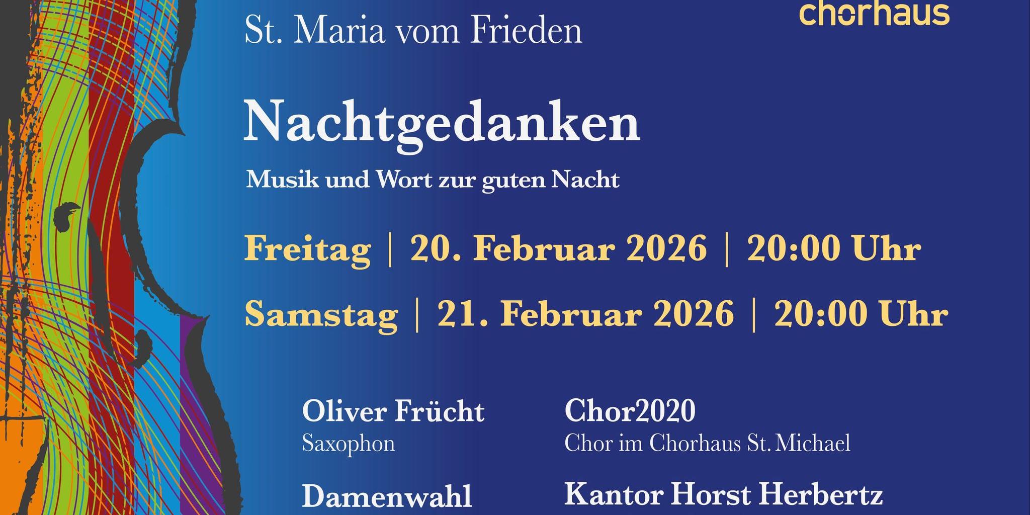 Nachtgedanken mit Chor2020