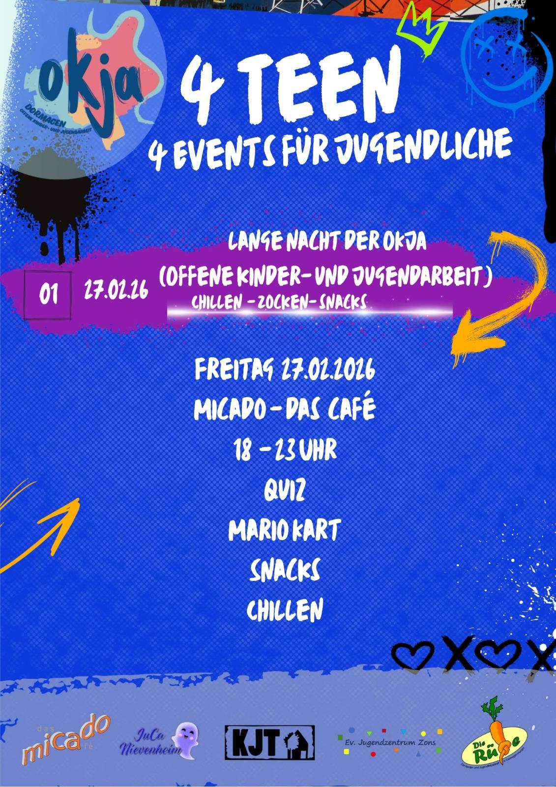 Lange Nacht der OKJA im Café Micado