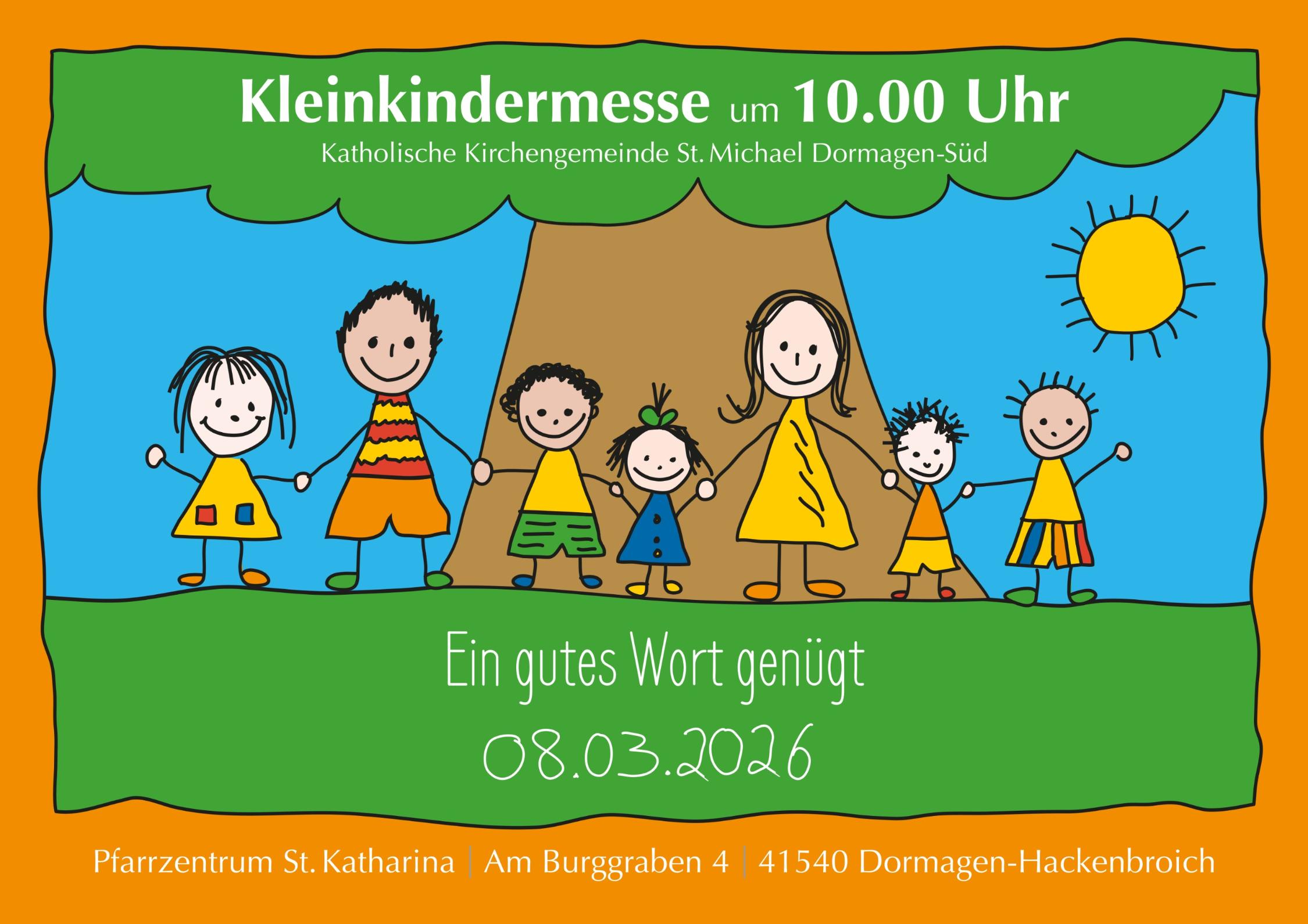 Kleinkindergottesdienst am 08.03.2026
