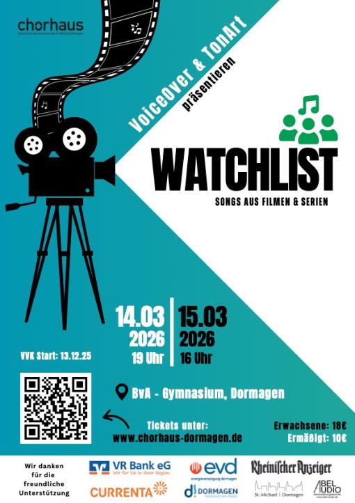 Konzerte WATCHLIST VoiceOver & TonArt
