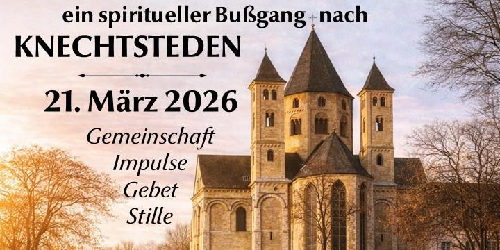 Männerwallfahrt nach Knechtsteden am 21.03.2026