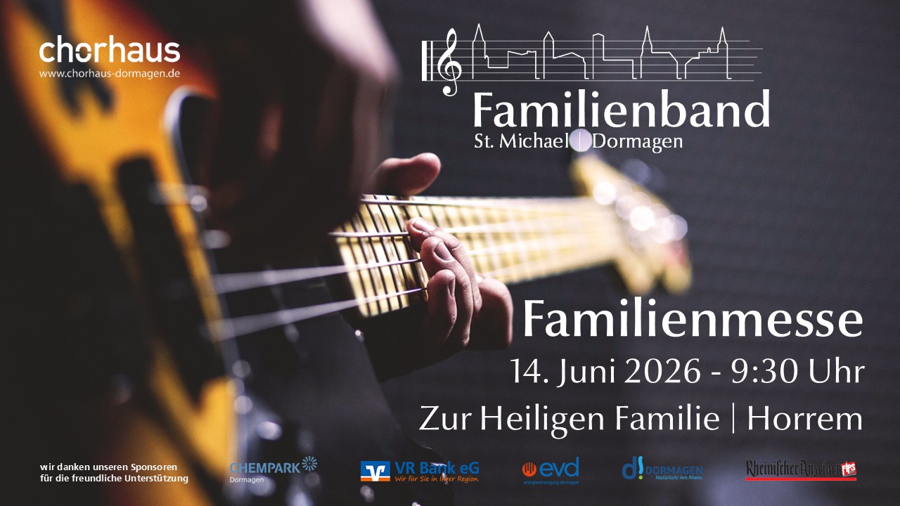 Familienmesse am 14.06.2026