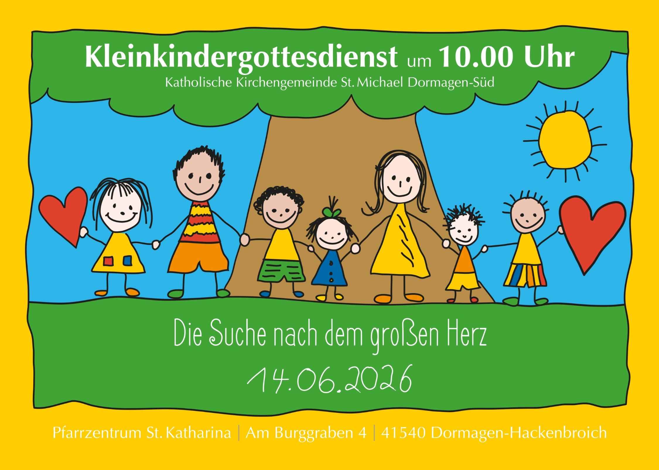 Kleinkindergottesdienst 14.06.2026