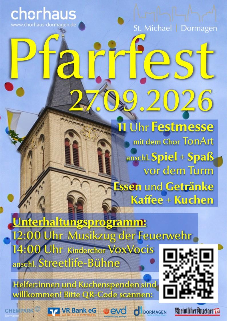 Plakat Pfarrfest 2026