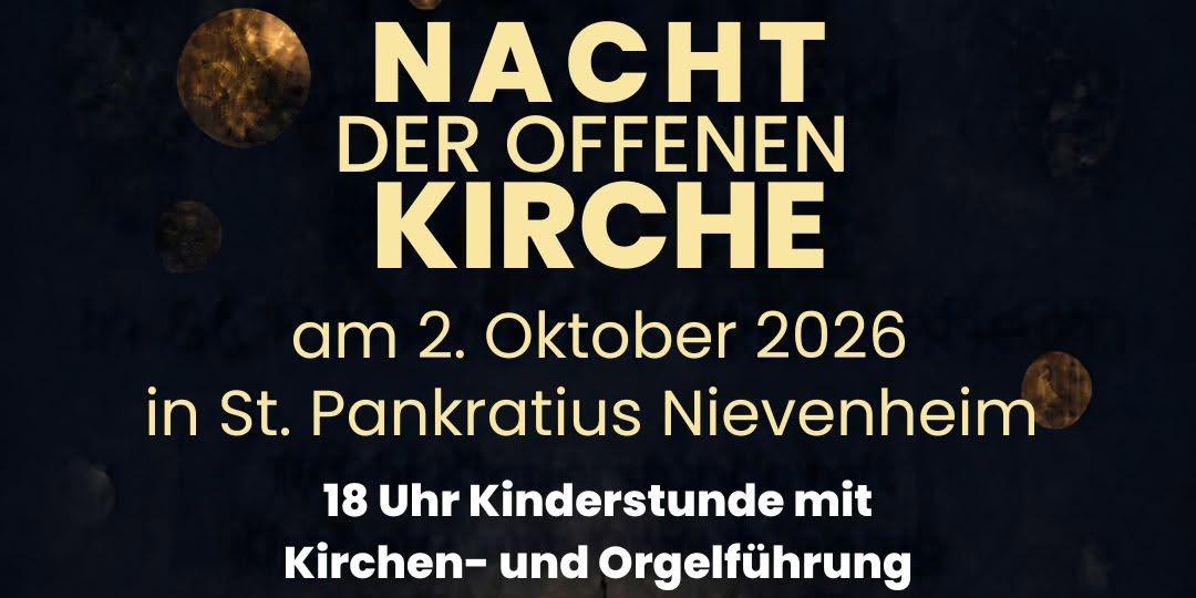 Nacht der offenen Kirche