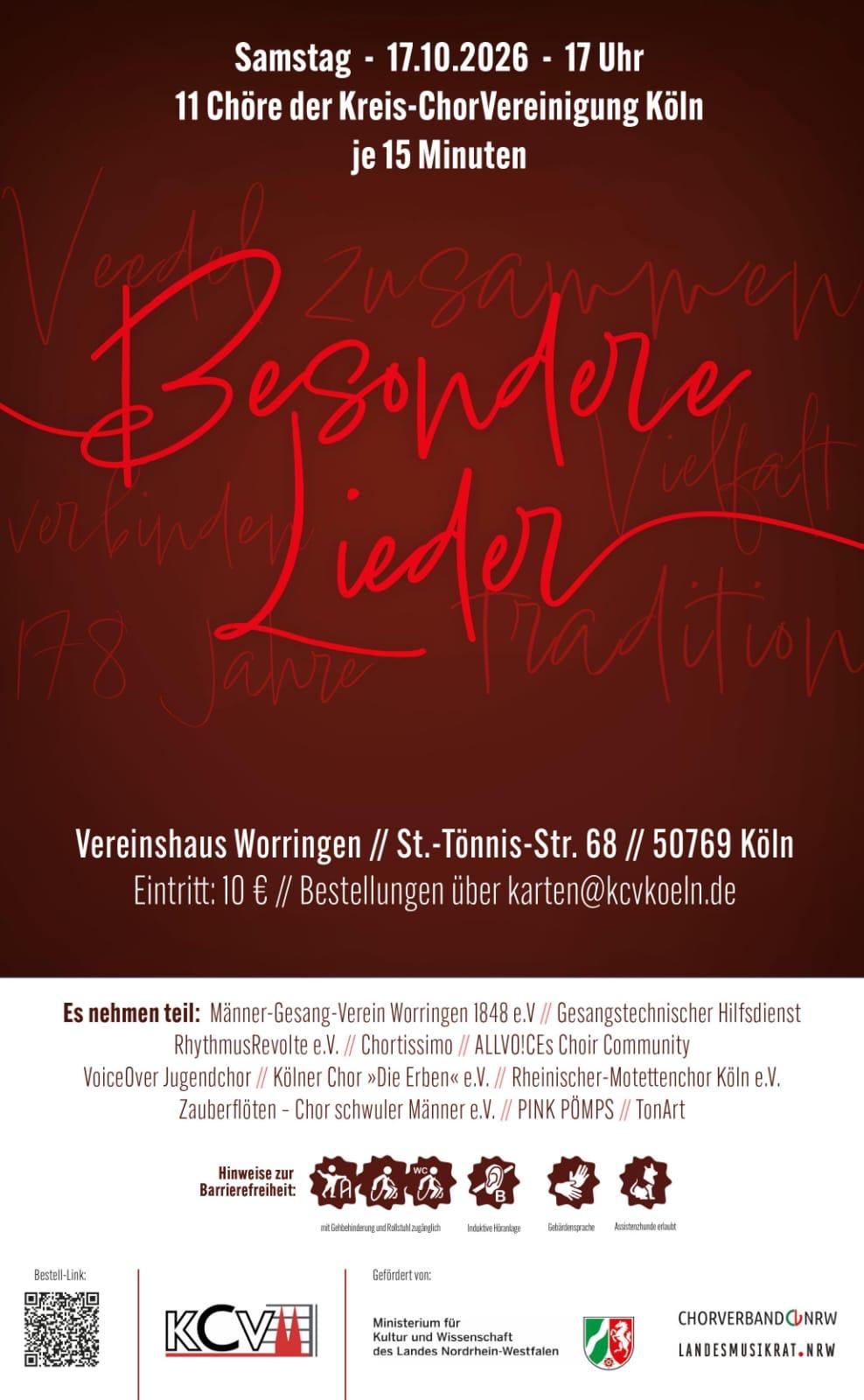 Besondere Lieder