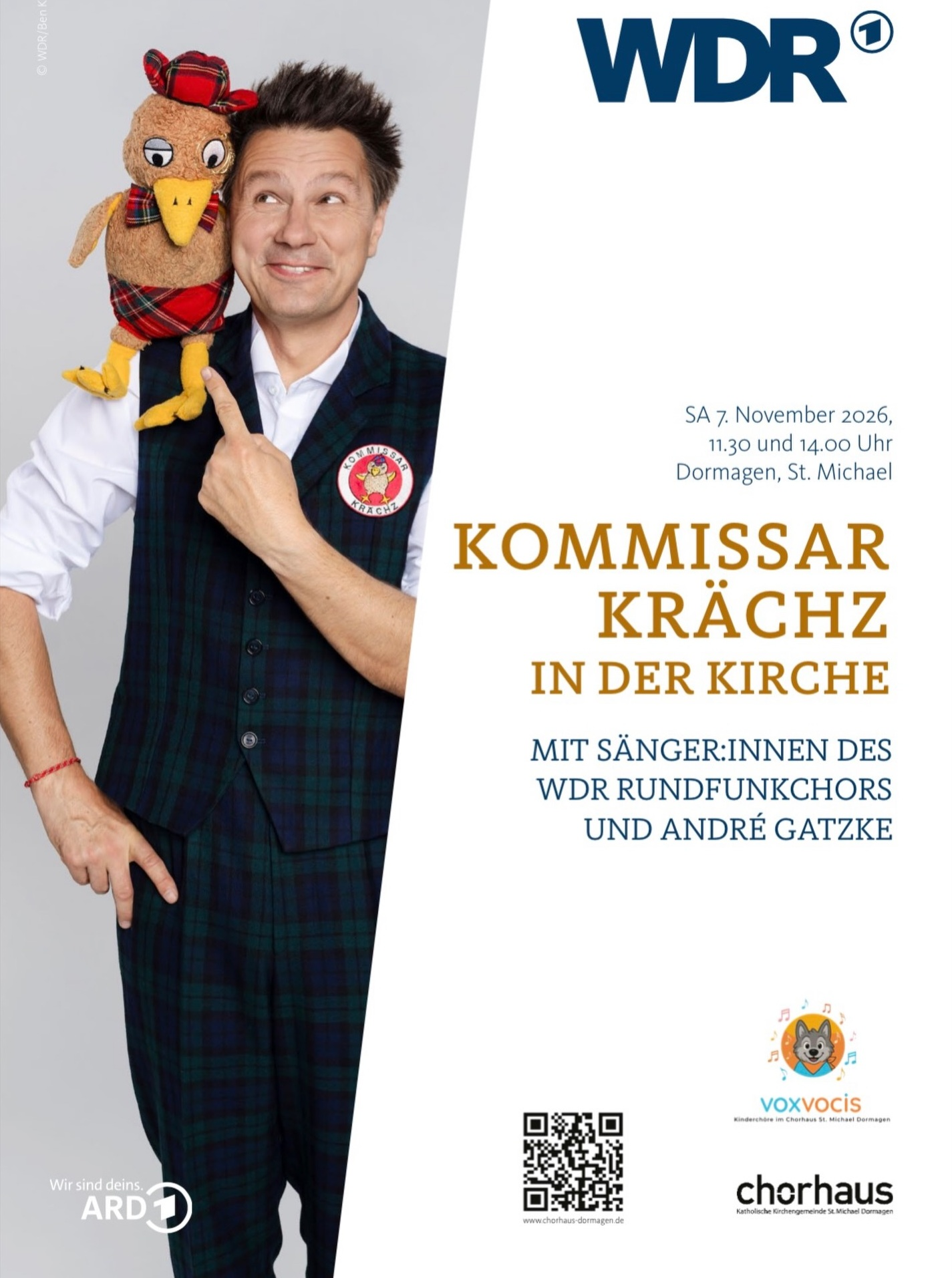 Kommissar Krächz in der Kirche