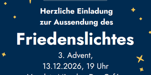 Aussendung des Friedenslichtes 2026