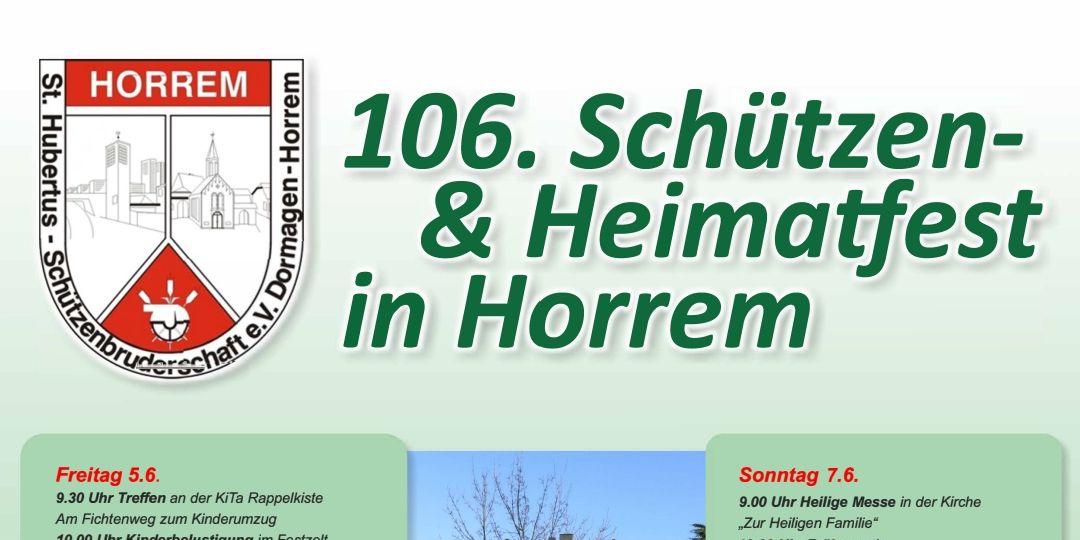 106. Schützen- & Heimatfest in Horrem