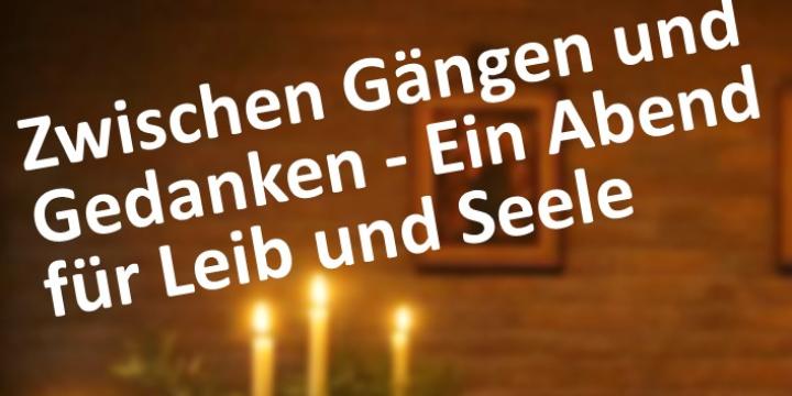 Banner - Ein Abend für Leib und Seele