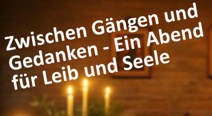 Banner - Ein Abend für Leib und Seele