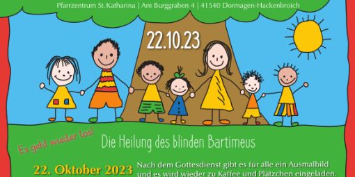 Flyer Kleinkindermessen 2023