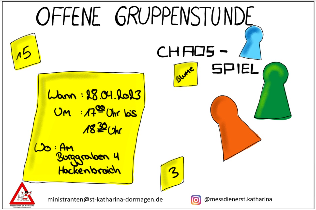 Chaosspiel der Messdiener St. Katharina