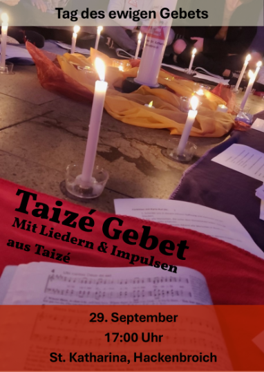 Taize Betstunde der Messdiener St. Katharina
