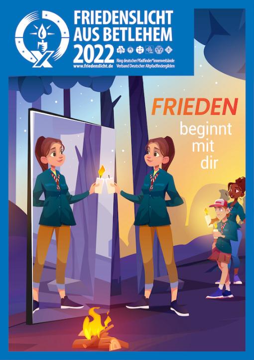 Plakat Friedenslicht 2022