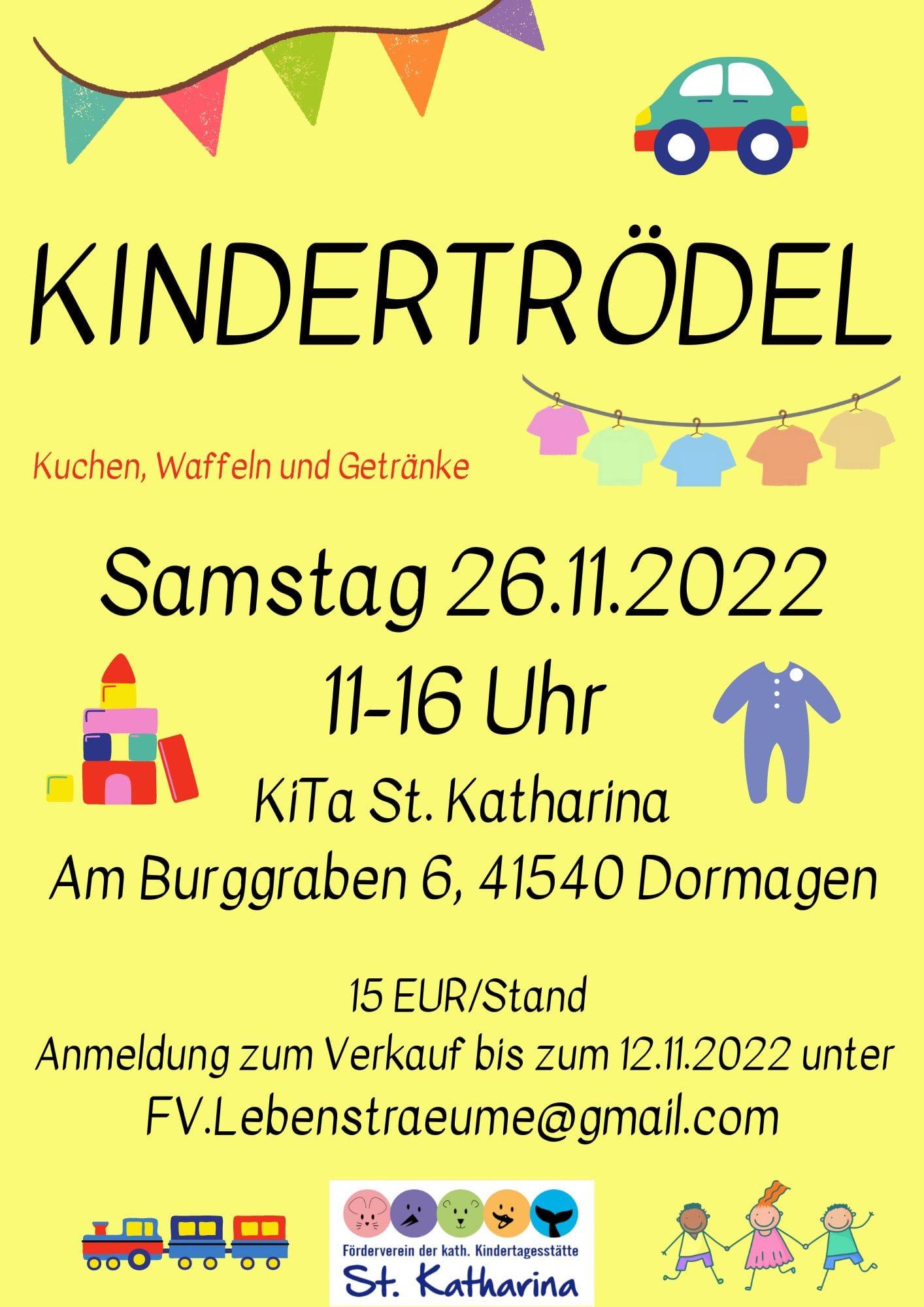 Kindertrödel Kita St. Katharina 26.11.2022